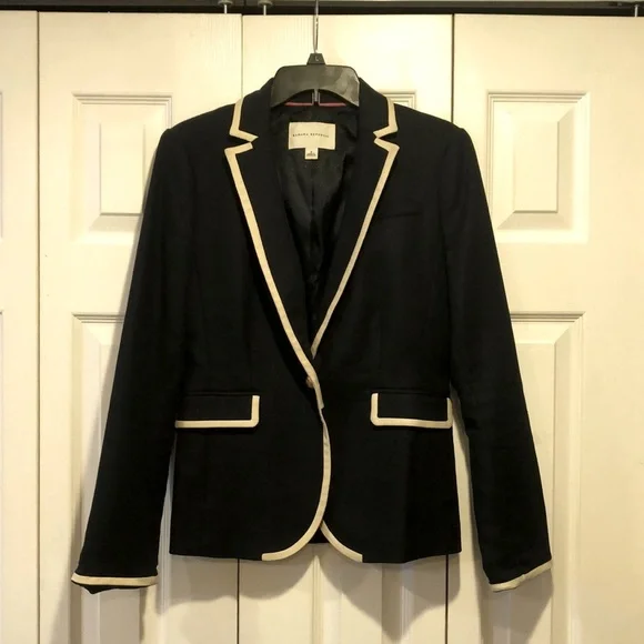 Banana Republic Nautical Trimmed Blazer - Picture 1 of 5